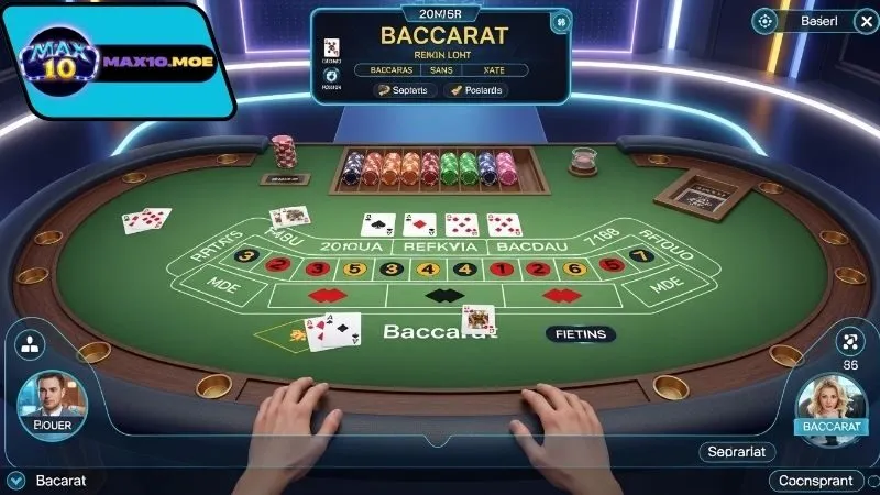 Hướng dẫn chơi Baccarat Max10 chi tiết