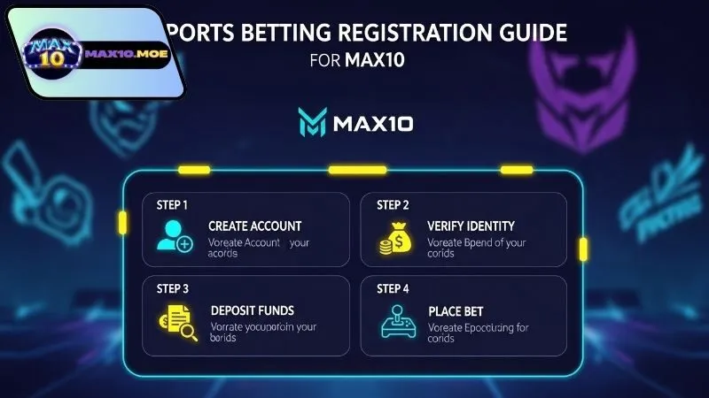 Lưu ý khi đăng ký cược esports tại Max10